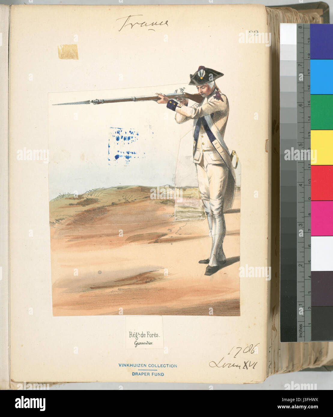 Frankreich, 1786 1789 (NYPL b14896507 1236986) Stockfoto