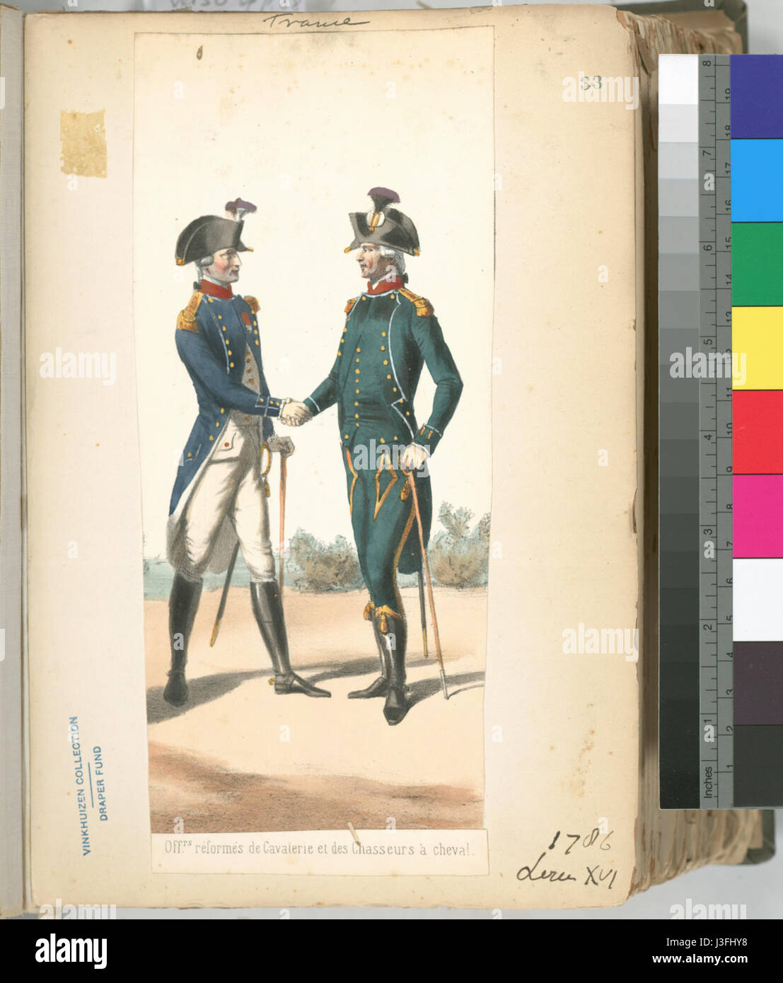 Dieses Werk behandelt die Geschichte Frankreichs zwischen 1786 und 1789, eine Schlüsselperiode, die zur Französischen Revolution führte. Es umfasst wichtige Ereignisse, gesellschaftliche Veränderungen und das politische Klima des späten 18. Jahrhunderts in Frankreich. Stockfoto