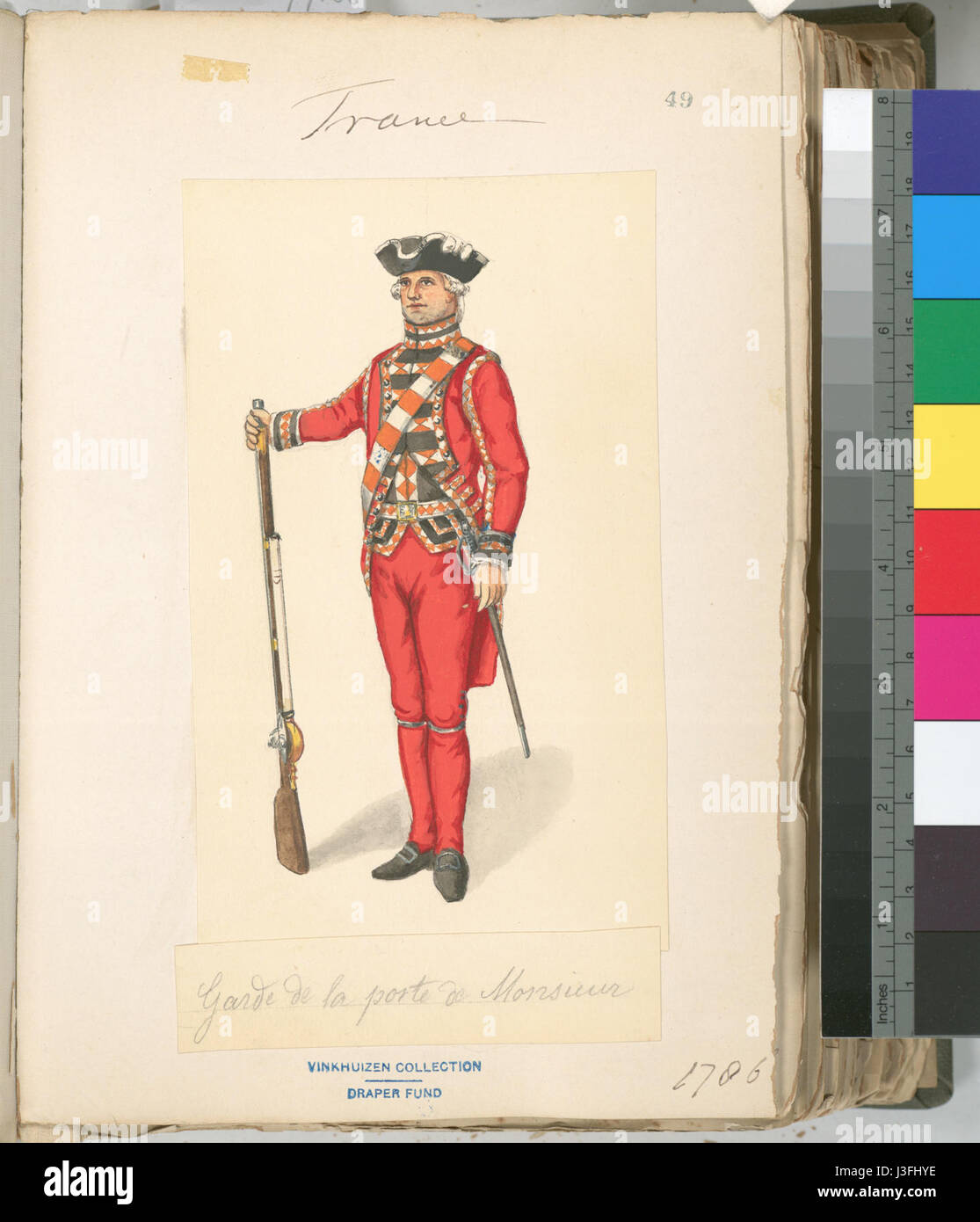 Frankreich, 1786 1789 (NYPL b14896507 1237037) Stockfoto