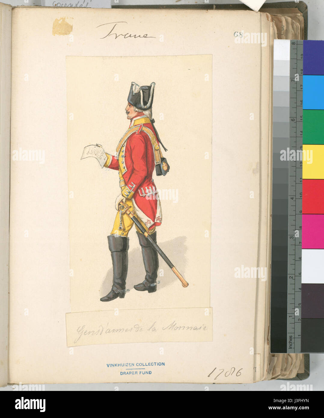 Frankreich, 1786 1789 (NYPL b14896507 1237056) Stockfoto