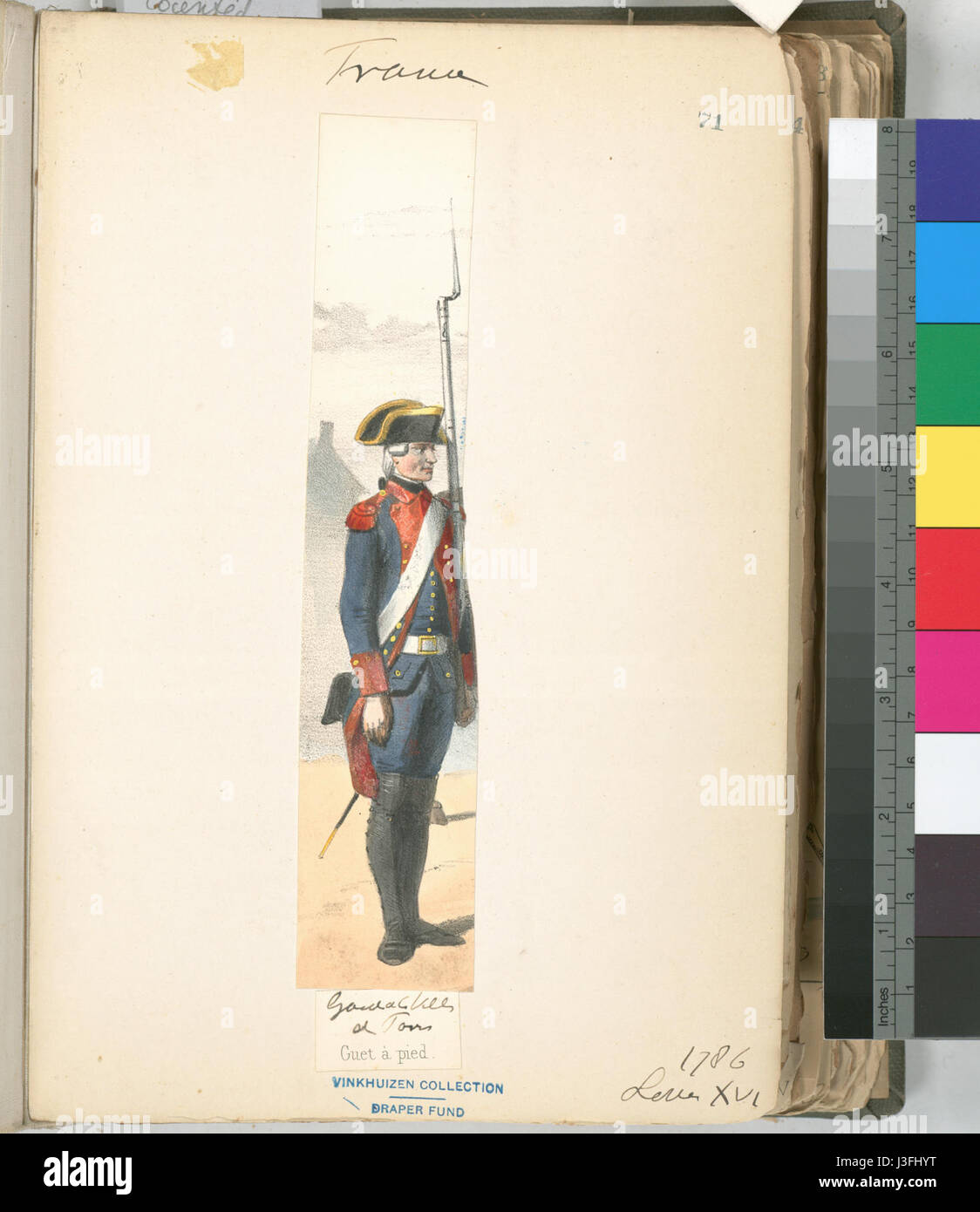 Frankreich, 1786 1789 (NYPL b14896507 1237059) Stockfoto