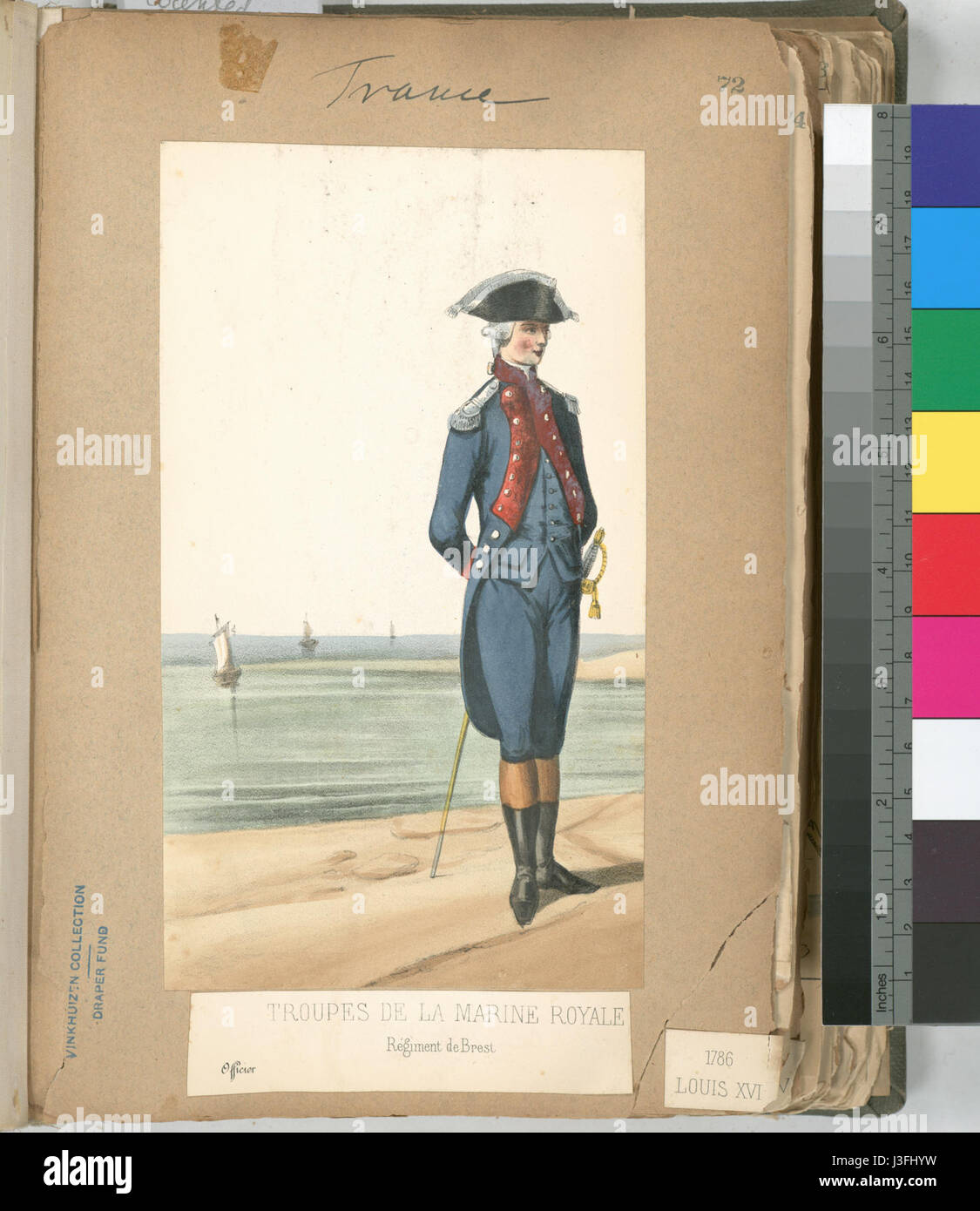 Die Zeit zwischen 1786 und 1789 in Frankreich war eine entscheidende Zeit in der französischen Geschichte und markierte bedeutende politische, soziale und kulturelle Veränderungen, die schließlich zur Französischen Revolution führten. Stockfoto