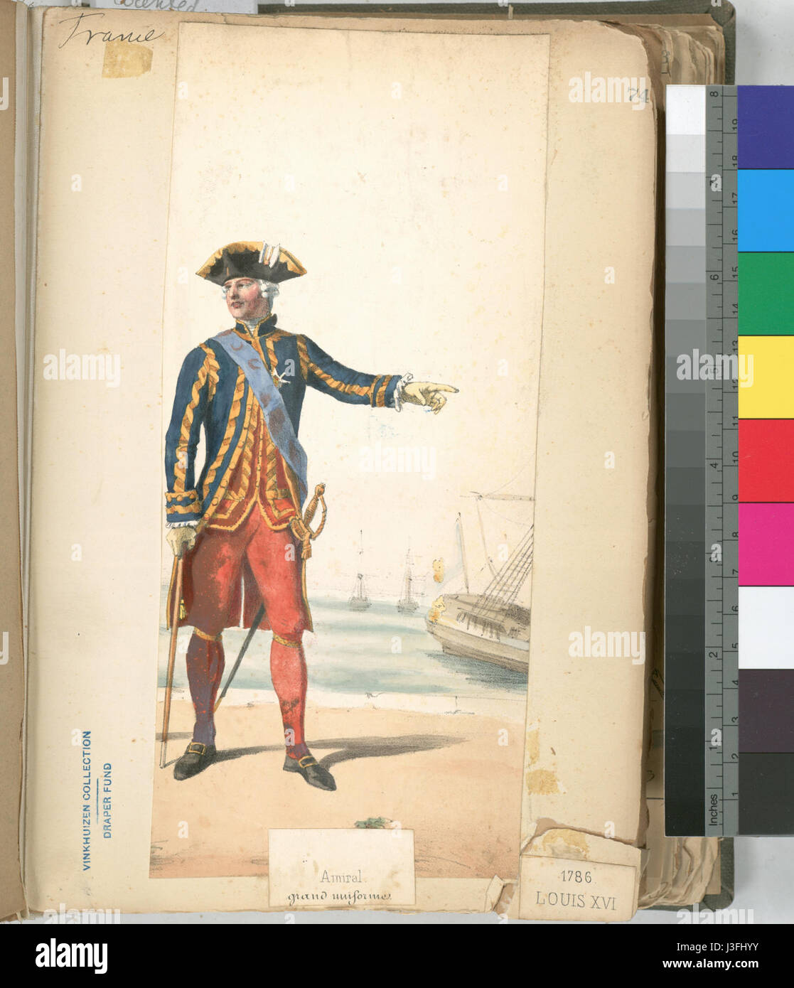 Frankreich, 1786 1789 (NYPL b14896507 1237062) Stockfoto