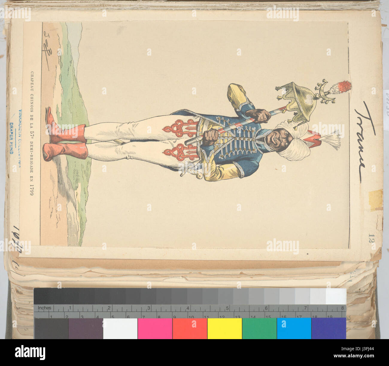 Frankreich, 1799 1800. Feldzug in Italien (NYPL b14896507 1237607) Stockfoto