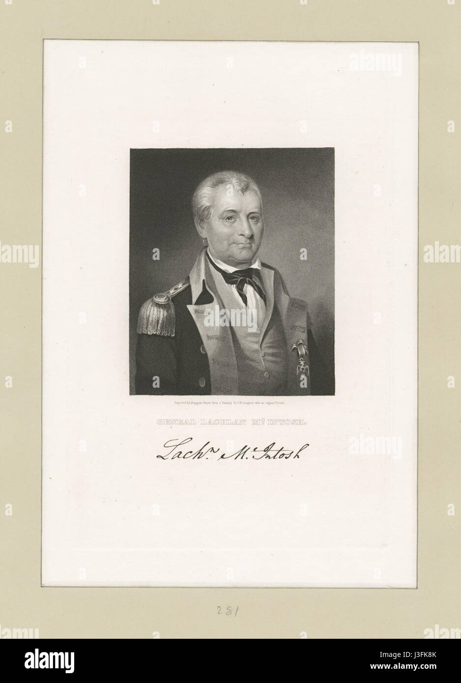 Genral. Lachlan McIntosh (NYPL b13049824 422335) Stockfoto