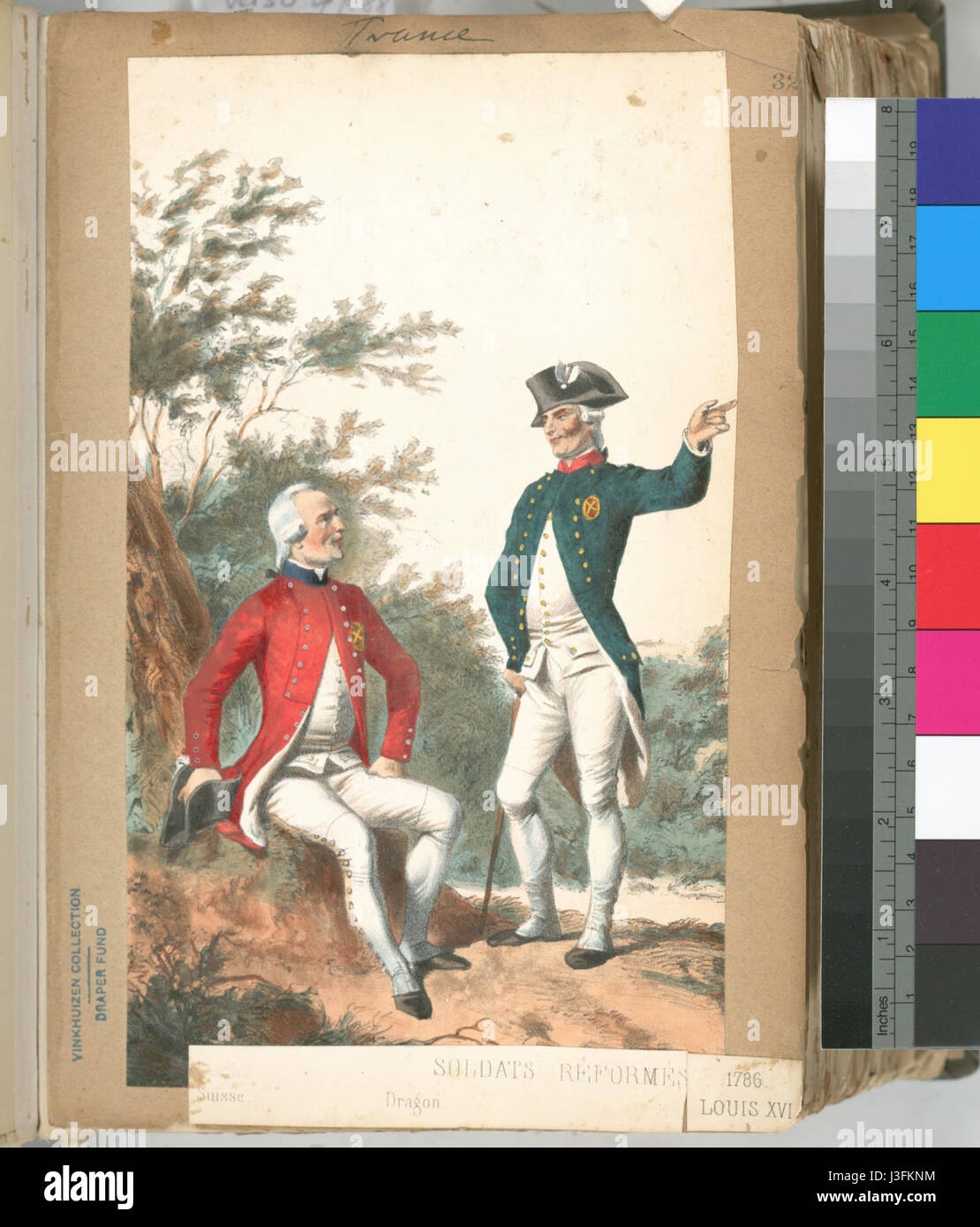 Frankreich, 1786 1789 (NYPL b14896507 1237019) Stockfoto