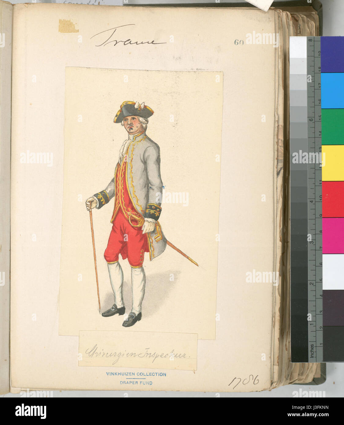 "Frankreich, 1786-1789" bezieht sich auf eine Periode der französischen Geschichte kurz vor der Französischen Revolution. Dieser Zeitrahmen ist entscheidend für das Verständnis der politischen, sozialen und wirtschaftlichen Spannungen, die zur Revolution geführt haben. Stockfoto
