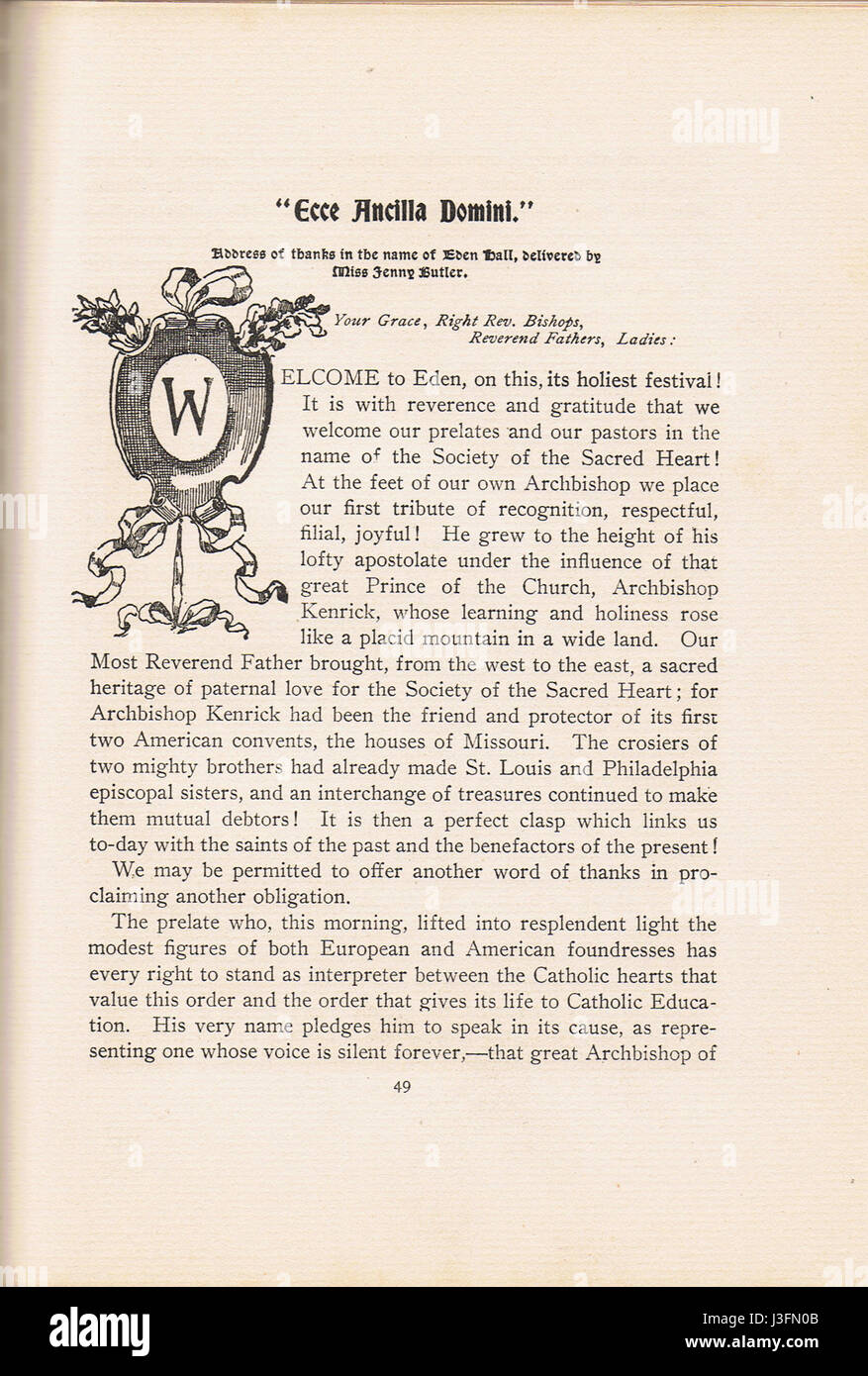 „For Remembrance“, herausgegeben von Agnes Repplier, ist eine Sammlung von Essays, die Themen des Gedächtnisses, des Verlustes und des Verlaufs der Zeit reflektieren und nachdenkliche Reflexionen über menschliche Erfahrungen und Emotionen bieten. Stockfoto