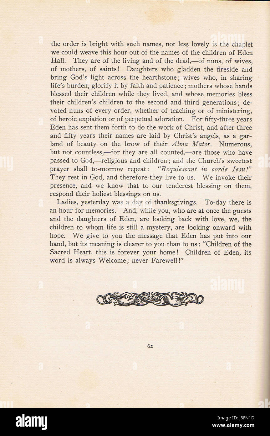 „For Remembrance“, herausgegeben von Agnes Repplier, ist eine Sammlung von Essays, die sich mit Themen der Erinnerung und Nostalgie beschäftigen. Stockfoto