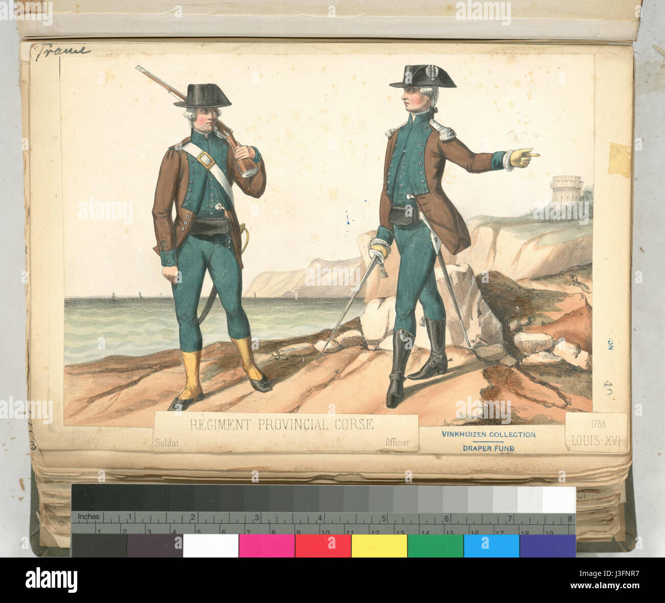 Frankreich, 1786 1789 (NYPL b14896507 1236945) Stockfoto