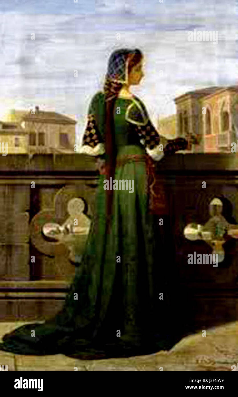 Gabriele Castagnola Bianca Capello Stockfoto