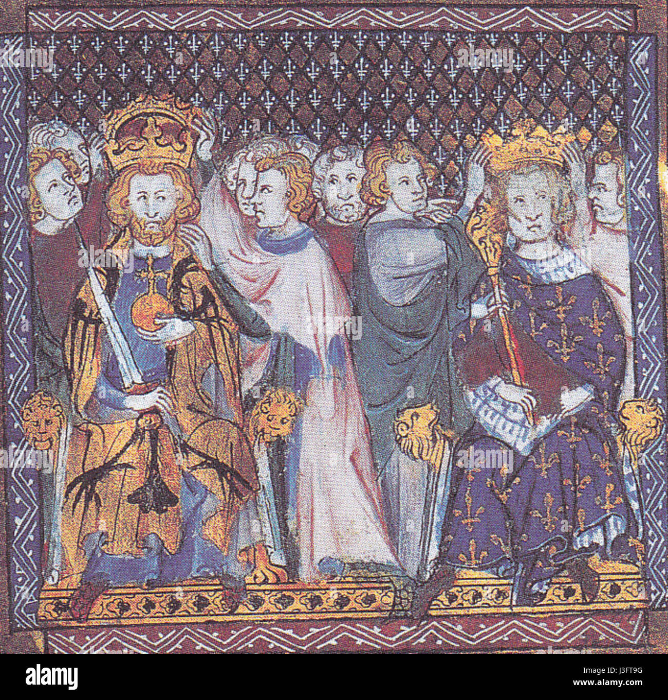 Frederick2 SaintLouis2 Stockfoto