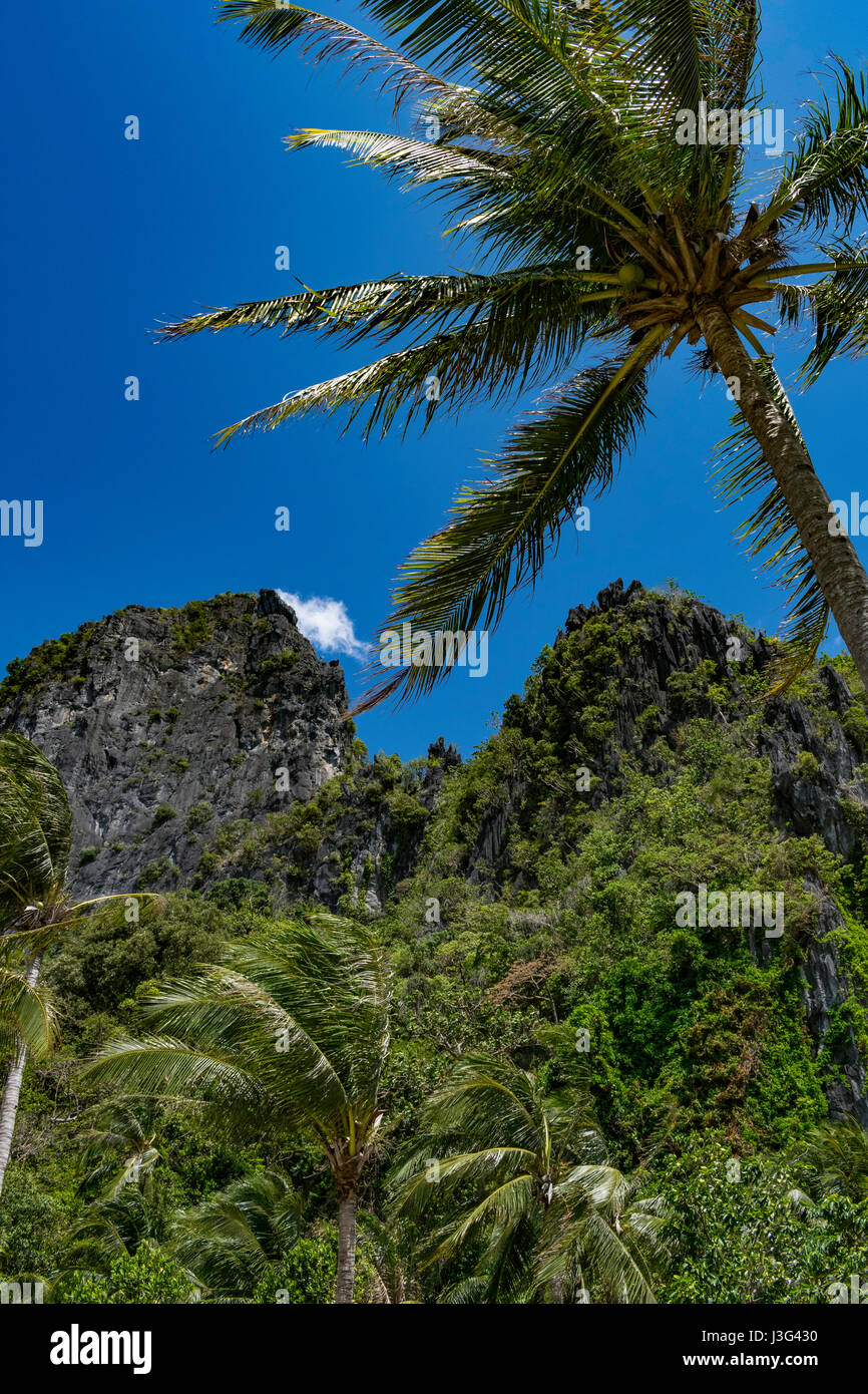 Insel Paradies zu entkommen Stockfoto