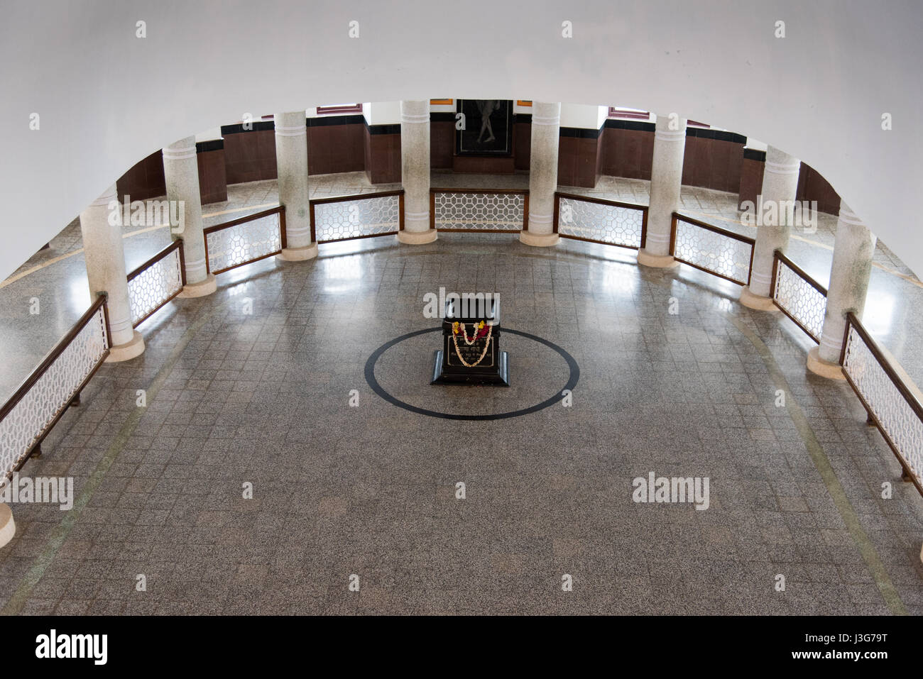 Denkmal zu Mahatma Gandhi in Kanyakumari, Indien Stockfoto