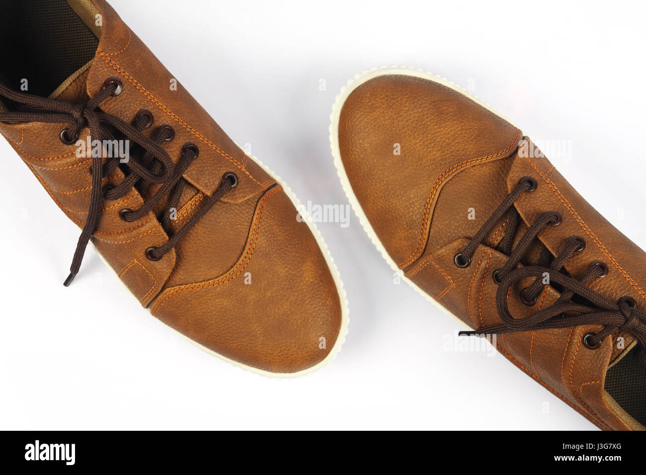 Indische gemacht Herrenschuhe Stockfoto