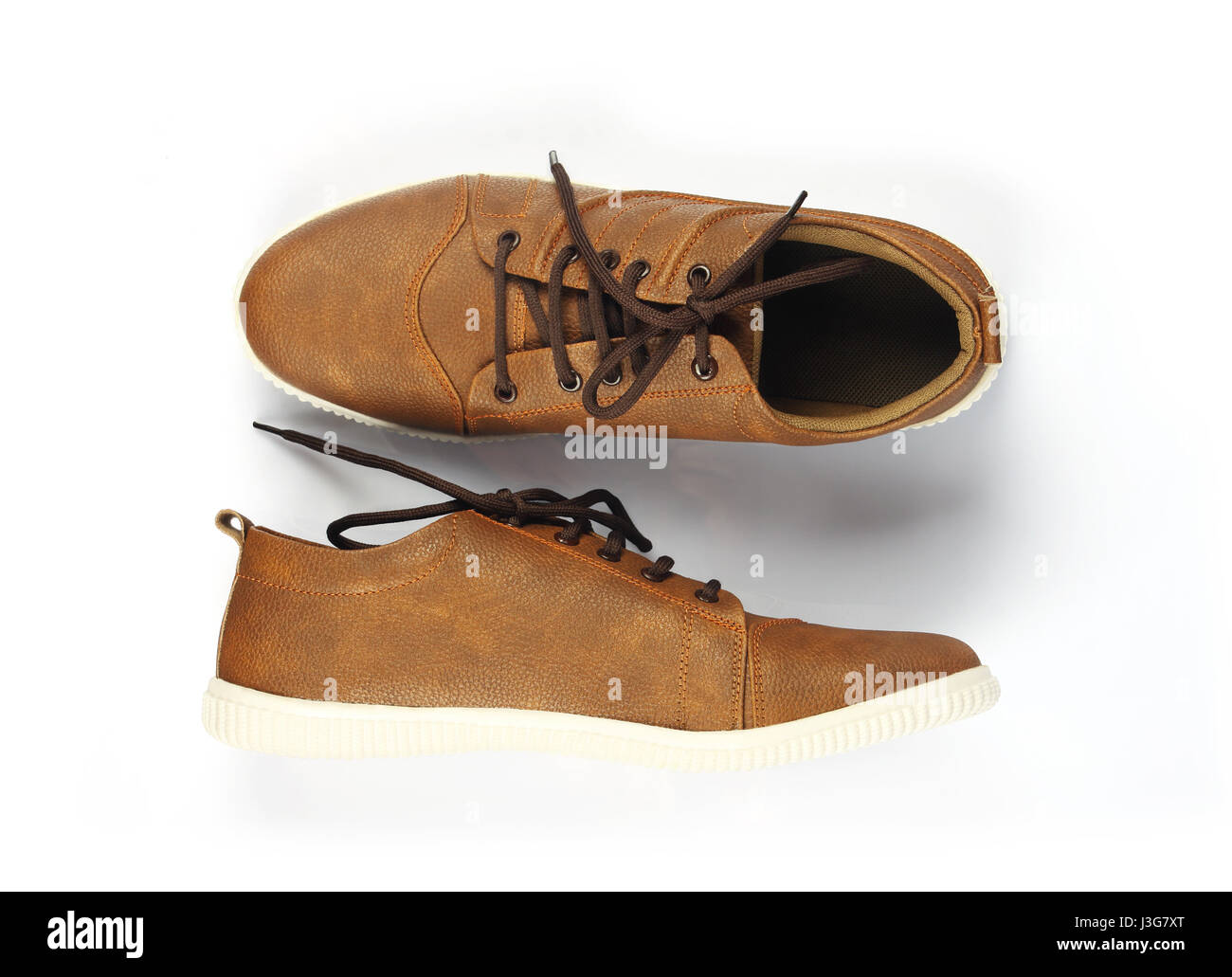 Indische gemacht Herrenschuhe Stockfoto