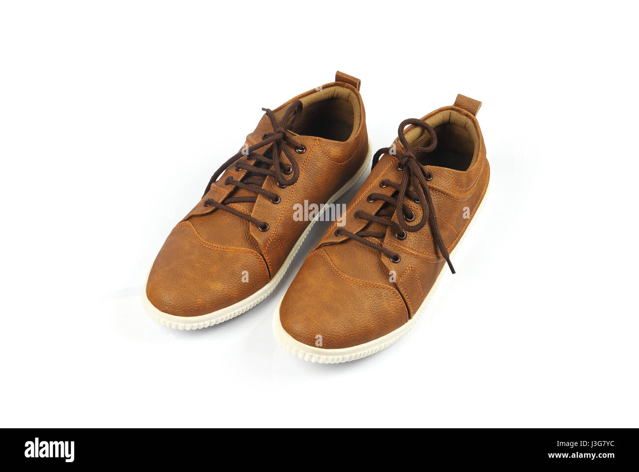 Indische gemacht Herrenschuhe Stockfoto