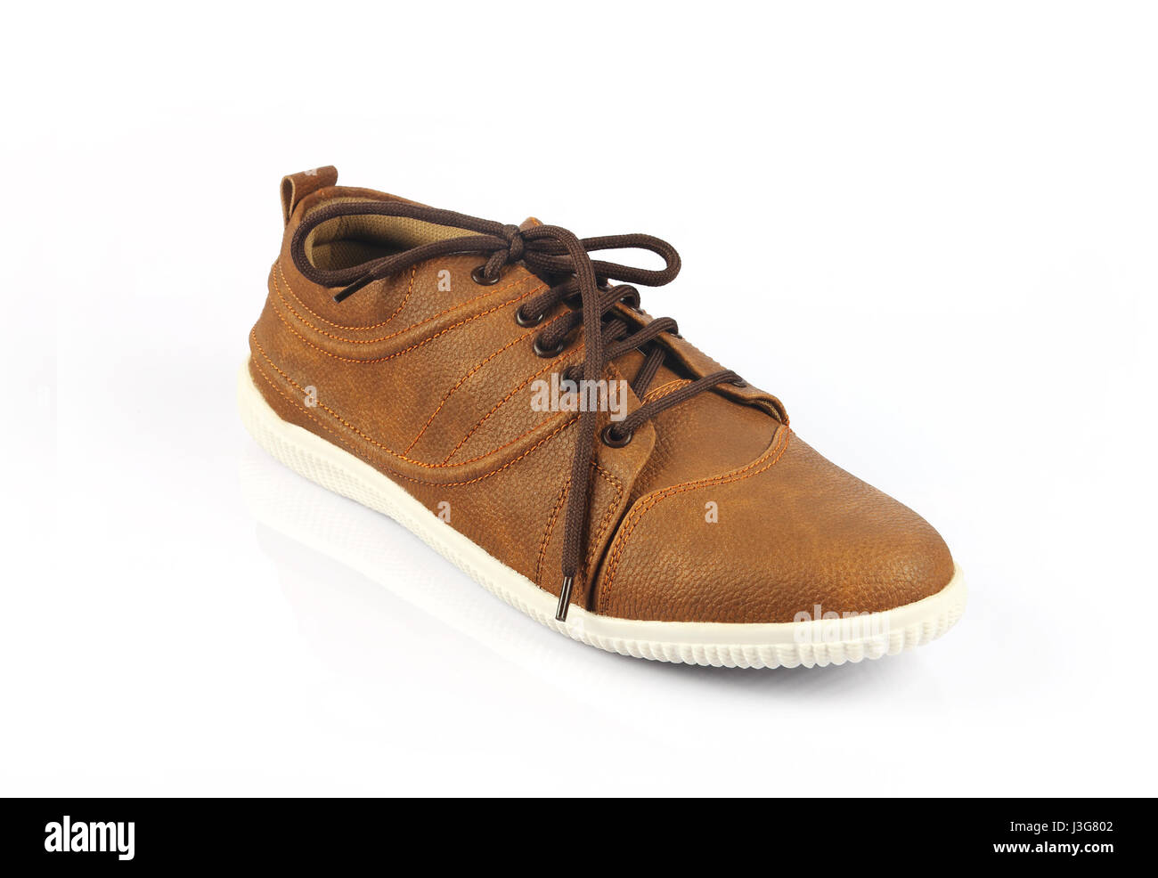 Indische gemacht Herrenschuhe Stockfoto