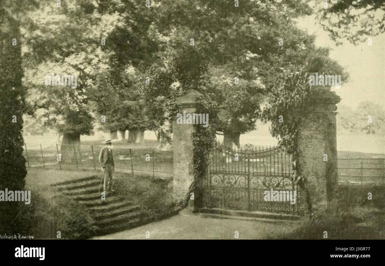 Gates Lamport Hall, erbaut 1898, ist ein Beispiel für die Architektur des späten 19. Jahrhunderts. Der Saal verfügt über klassische Designelemente, die für diese Zeit charakteristisch sind und den architektonischen Stil der Zeit repräsentieren. Stockfoto