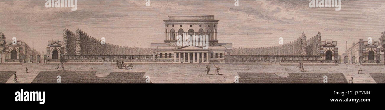 Gaitte Rotonde De La Villette Stockfoto