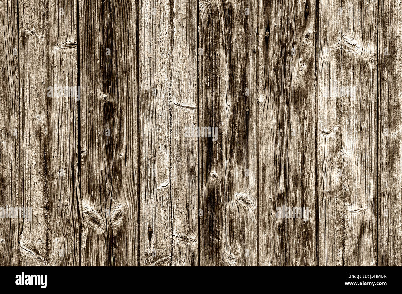 Alte Holzdielen, Hintergrund Stockfoto