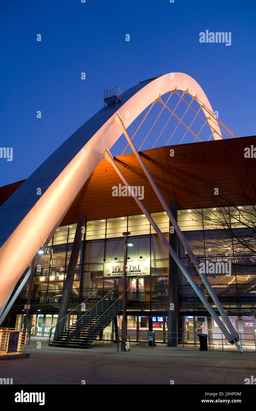 Deutschland, Köln, Lanxess Arena im Stadtteil Deutz. Stockfoto