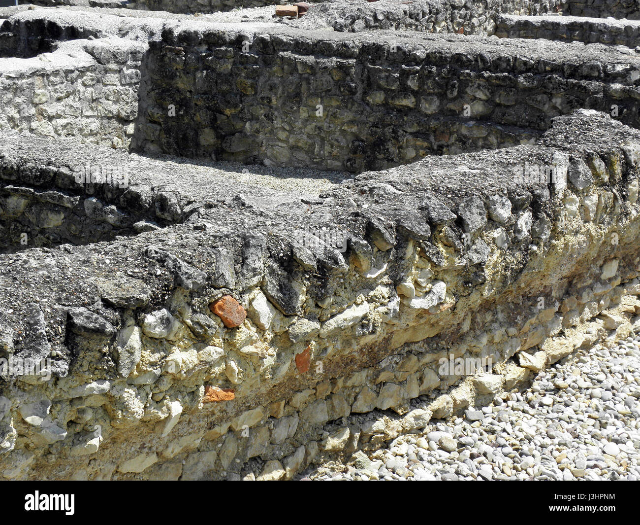 Andautonia, römische Siedlung, 1-5 c, Kroatien, 38 Stockfoto