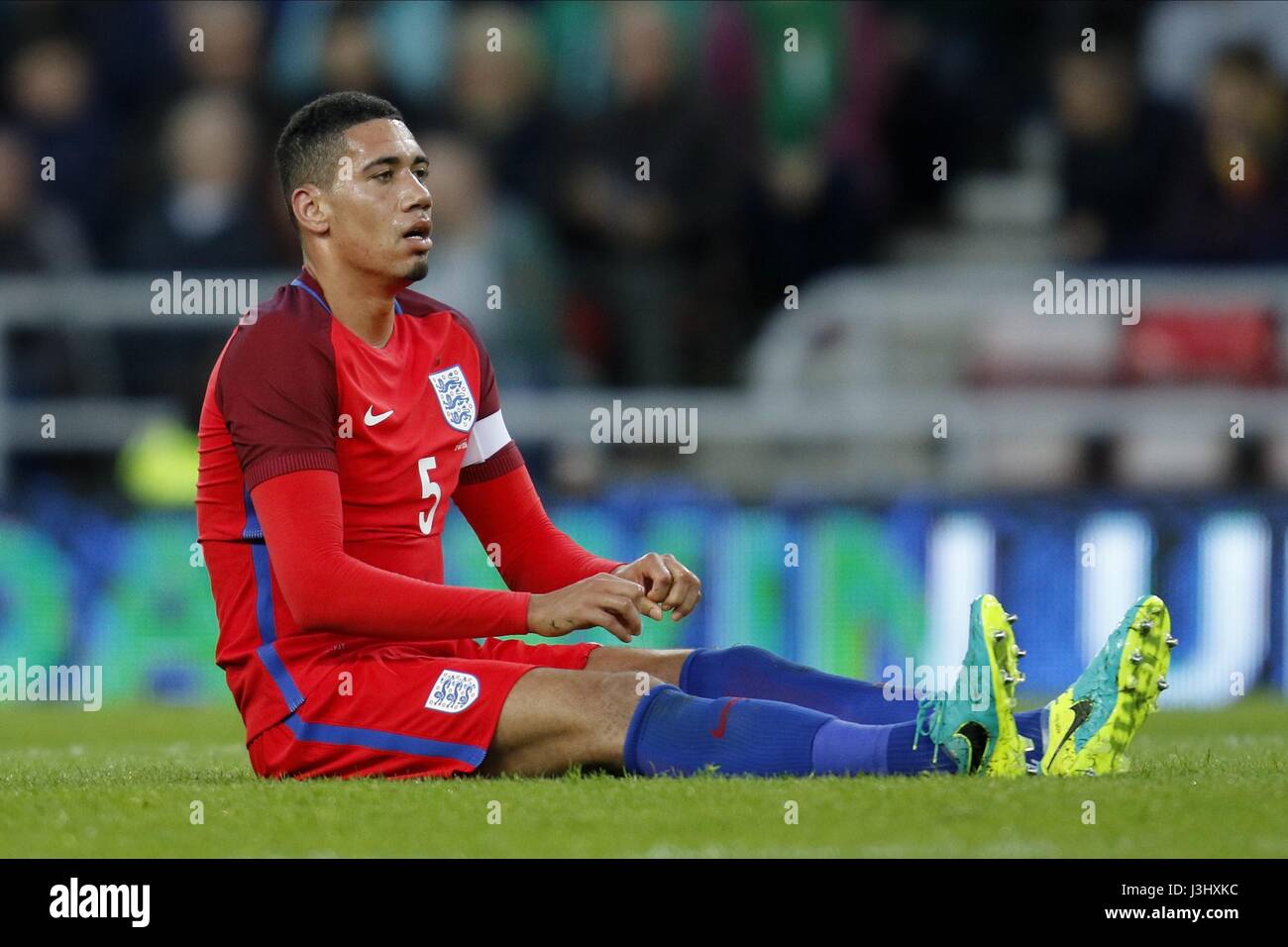 CHRIS SMALLING ENGLAND Stadion von leichten SUNDERLAND ENGLAND 27. Mai 2016 Stockfoto