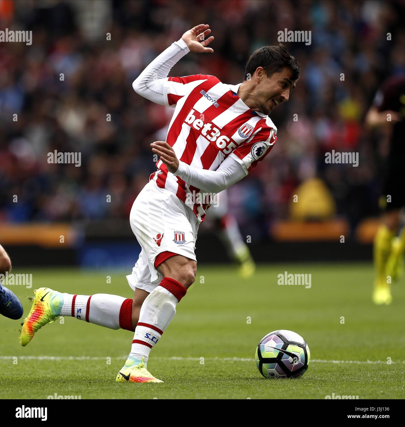 BOJAN STOKE CITY FC STOKE CITY FC BET 365 Stadion STOKE ENGLAND 20. August 2016 Stockfoto