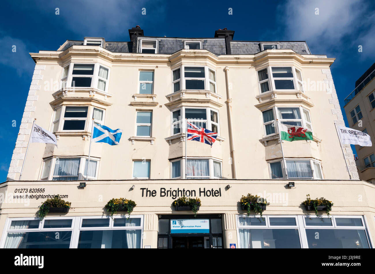 Das Brighton Hotel in Brighton seafront Stockfoto