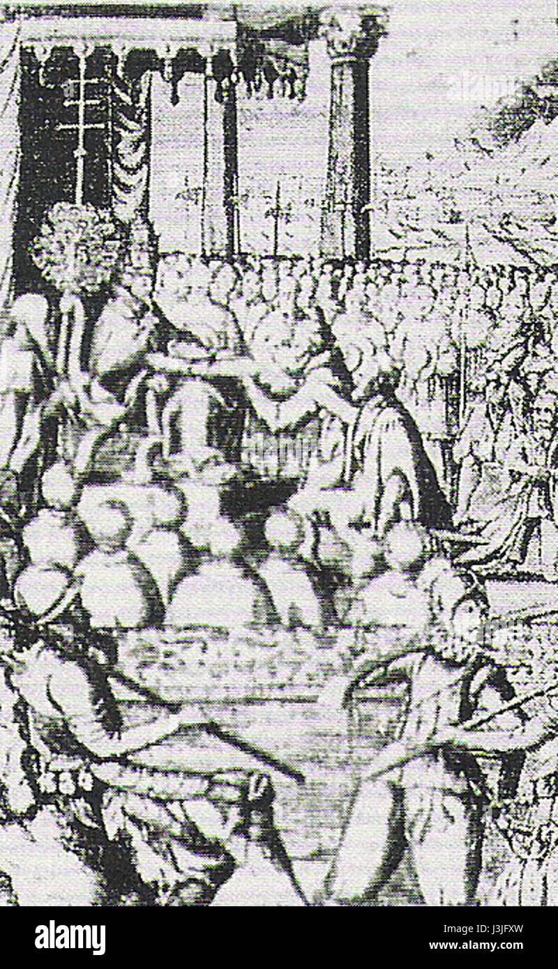 HasekuraWithPope Stockfoto