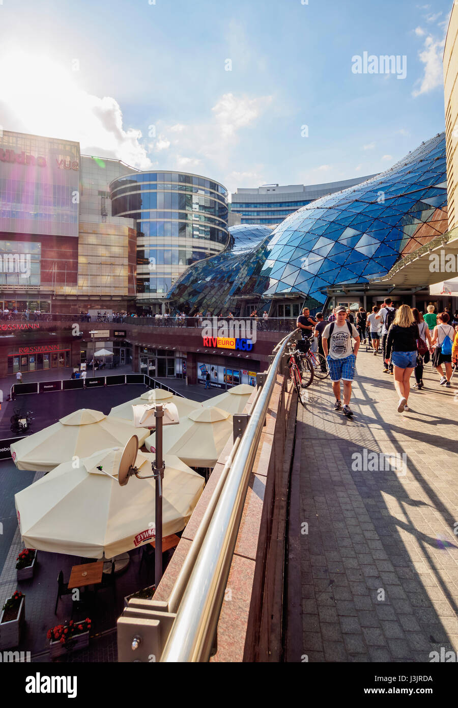 Polen, Woiwodschaft Masowien, Warschau, Stadtzentrum, Goldene Terrassen-Shopping-Mall Stockfoto