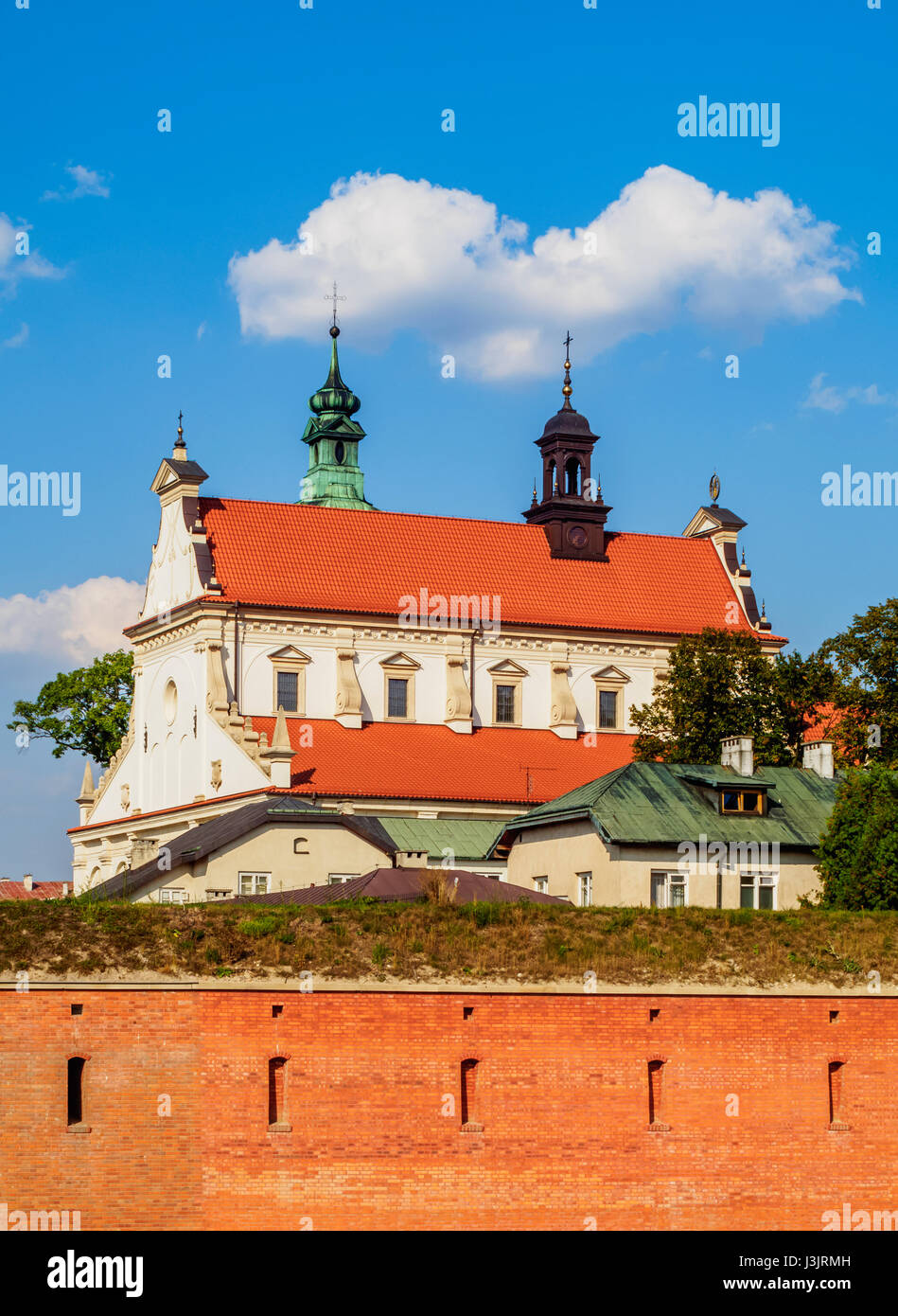 Polen, Woiwodschaft Lublin, Zamosc, Altstadt, Dom Stockfoto