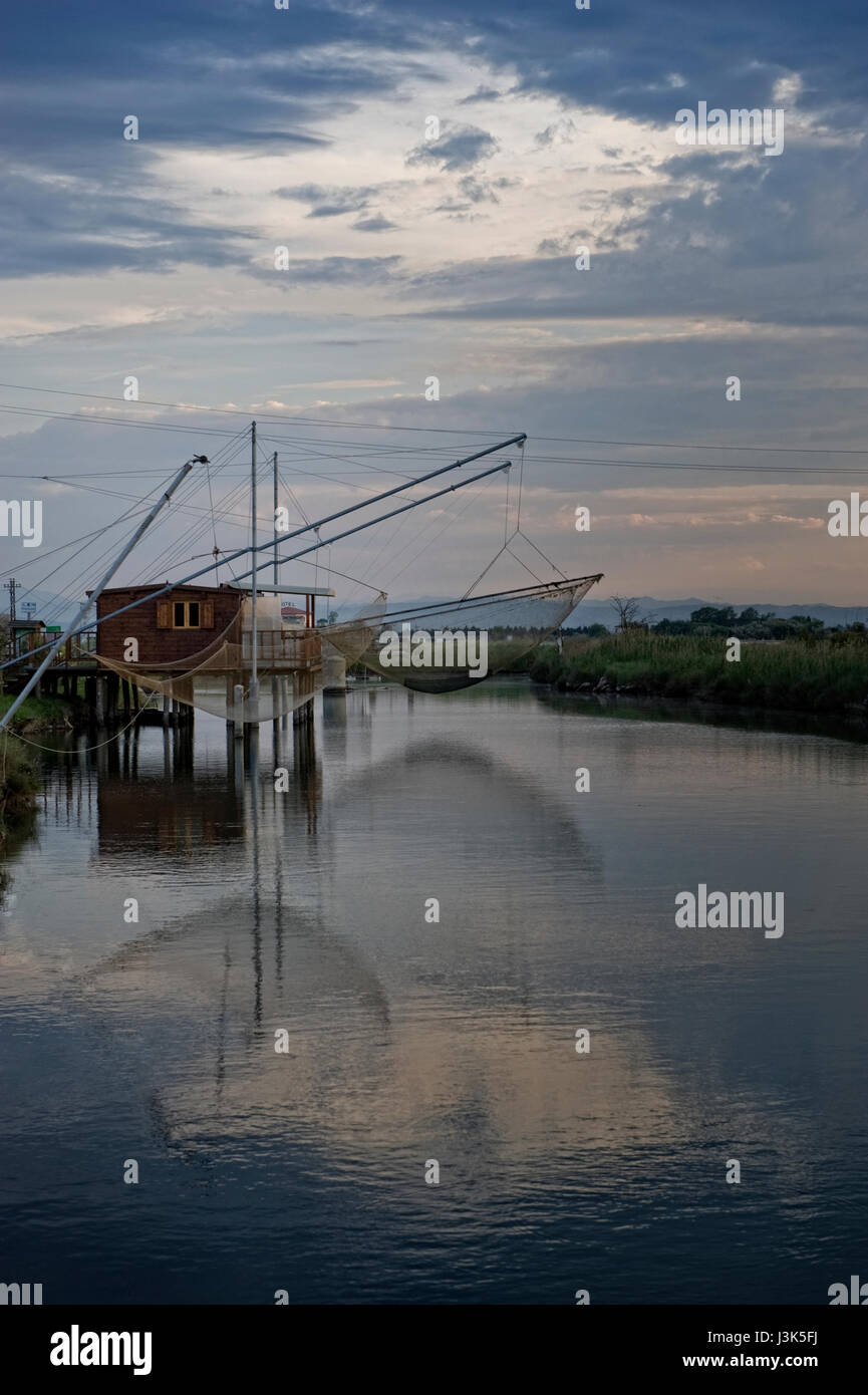 Italien-Emilia-Romagna-Cervia Salinen - saline Cervia Stockfoto