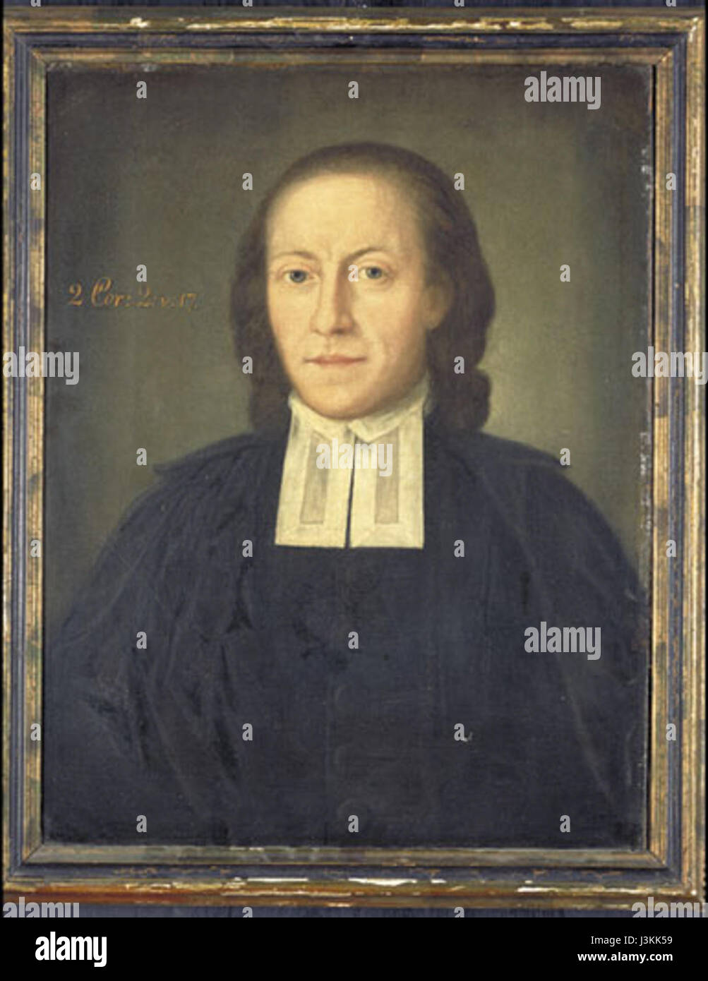 Henric Schartau Prediger Stockfoto