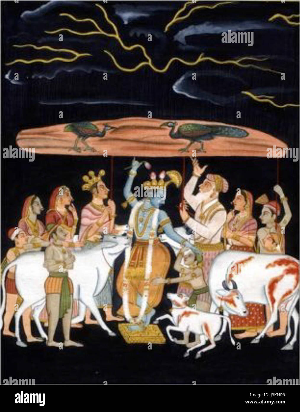 Govardhana Mola Ram2 Stockfoto