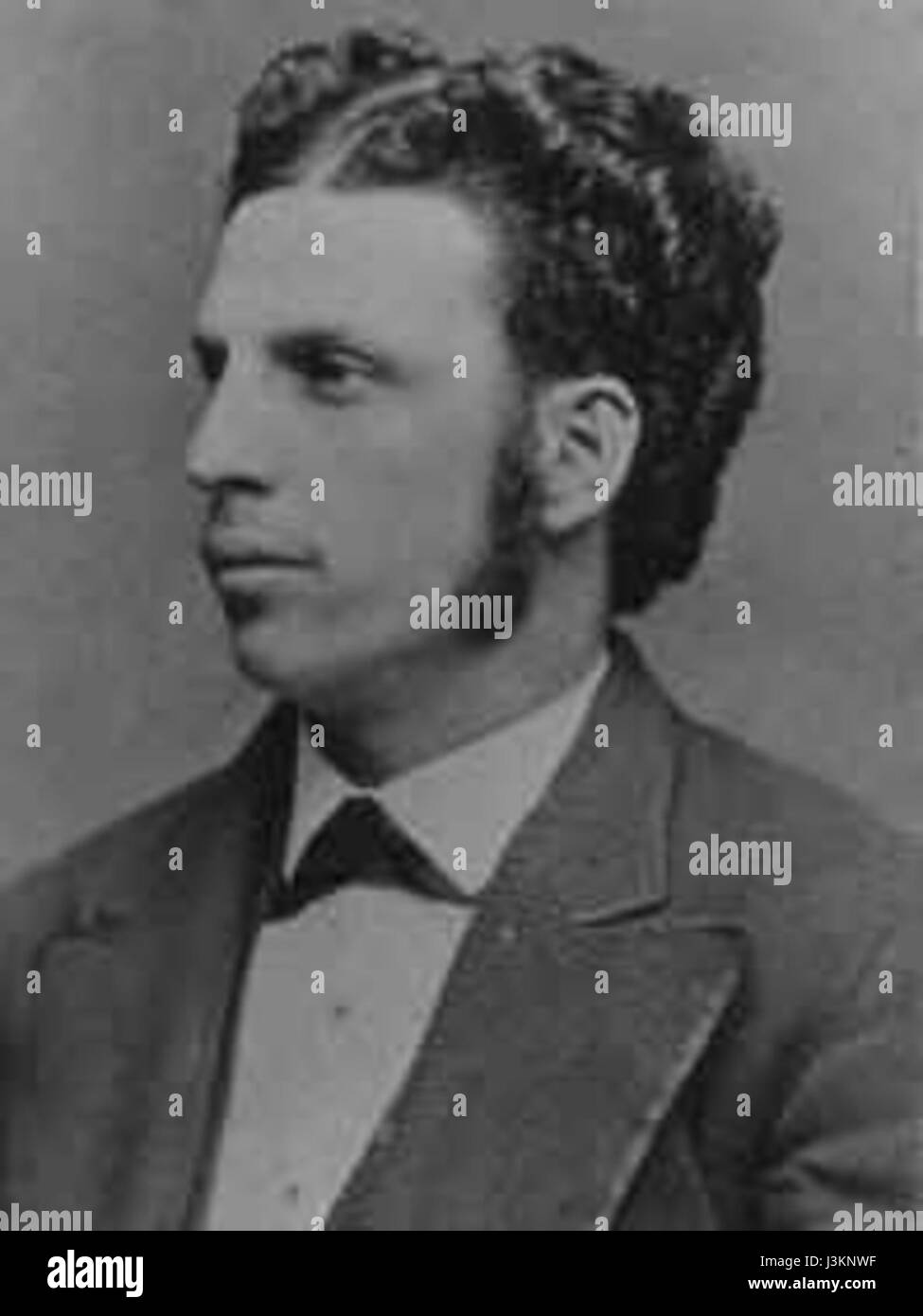 George Wright war eine prominente Persönlichkeit, und diese Referenz bezieht sich wahrscheinlich auf sein Leben oder Werk und bietet Einblick in seine Beiträge auf seinem Gebiet, wahrscheinlich in historischen, kulturellen oder beruflichen Zusammenhängen. Stockfoto