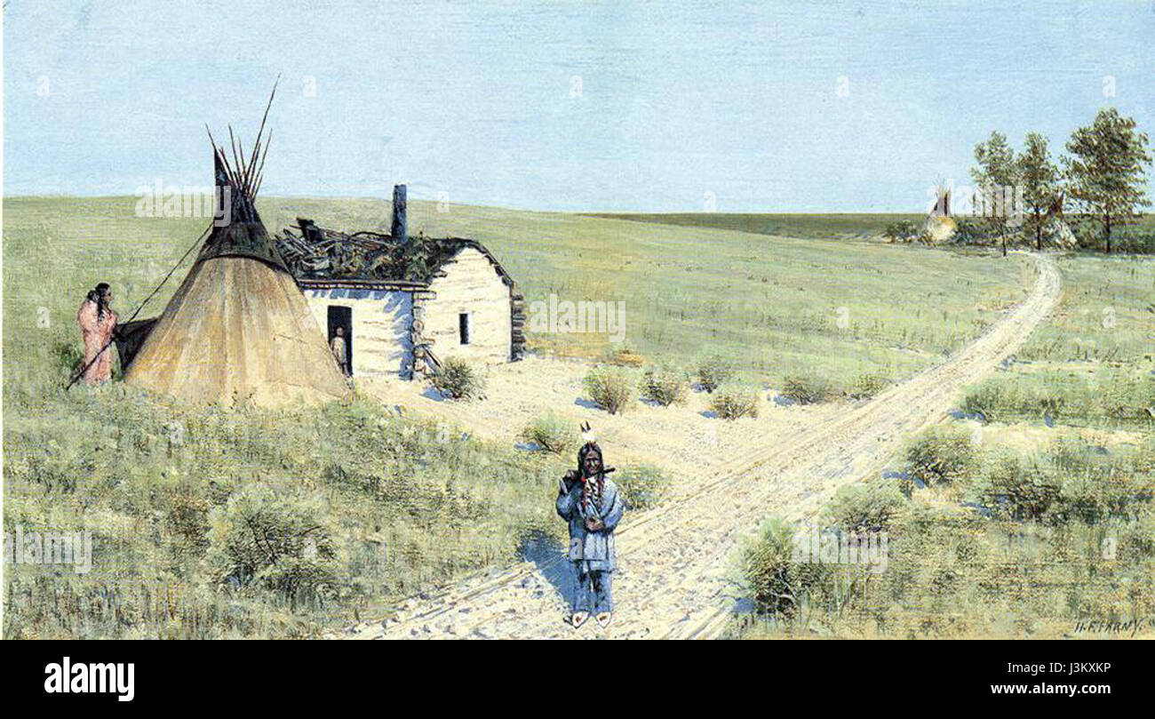 Der Henry Farney Fort Totten Trail ist ein historischer Pfad in den Vereinigten Staaten, der eine wichtige Route während des Bürgerkriegs darstellt. Es gibt Einblicke in die Militärgeschichte des Landes. Stockfoto