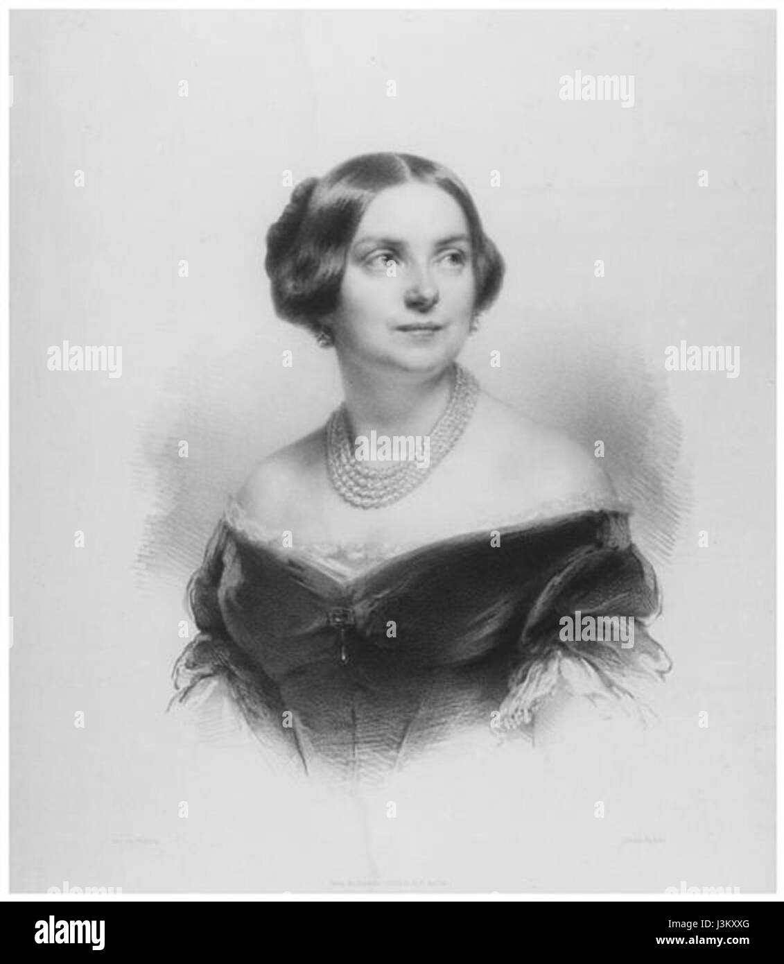 Henriette Sontag2 Stockfoto