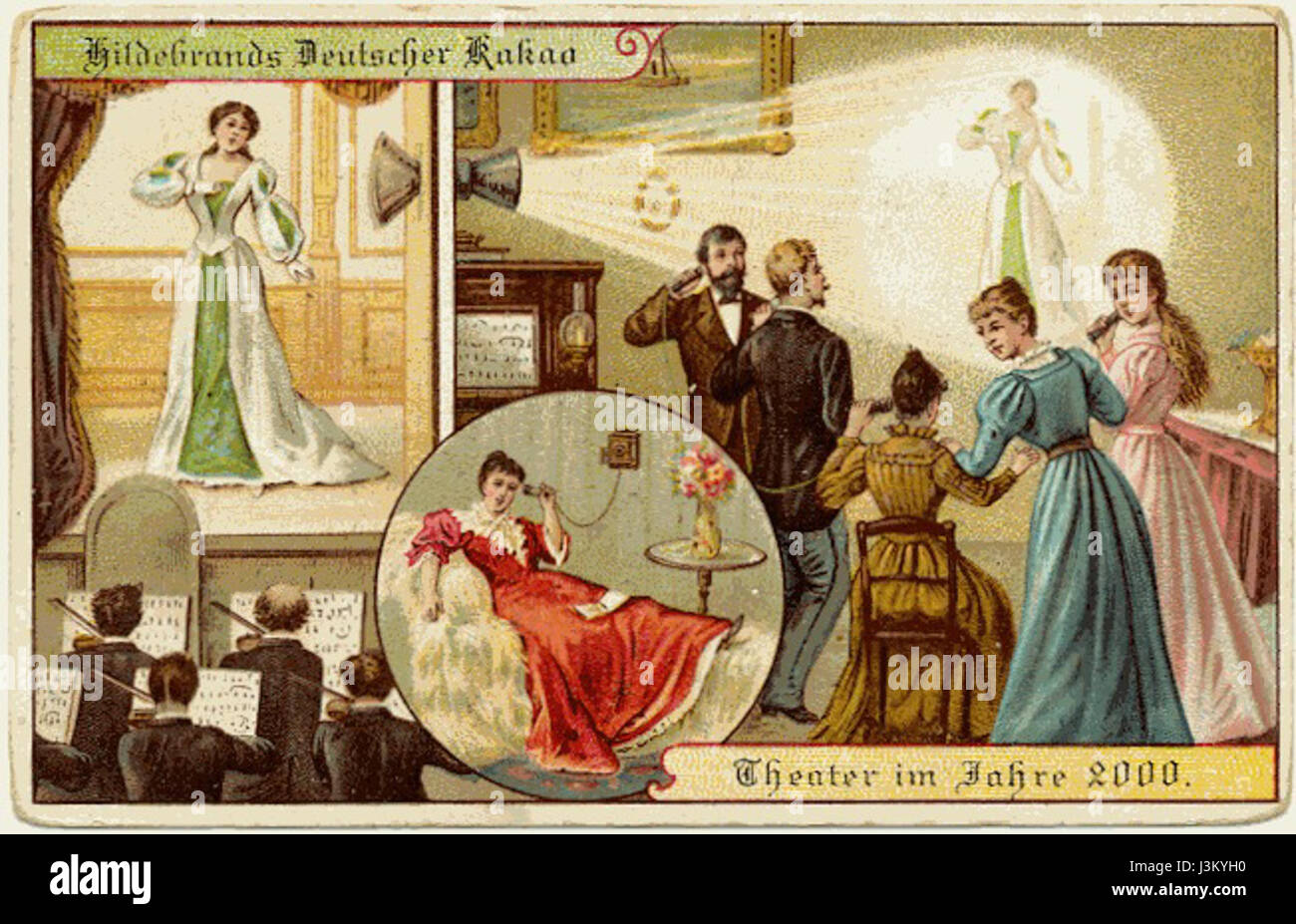 Die Theaterszene des 21. Jahrhunderts in Deutschland spiegelt eine vielfältige und innovative Landschaft wider, mit zeitgenössischen Produktionen, Avantgarde-Performances und einflussreichen Theaterfirmen, die ihre kulturelle Identität prägen. Stockfoto