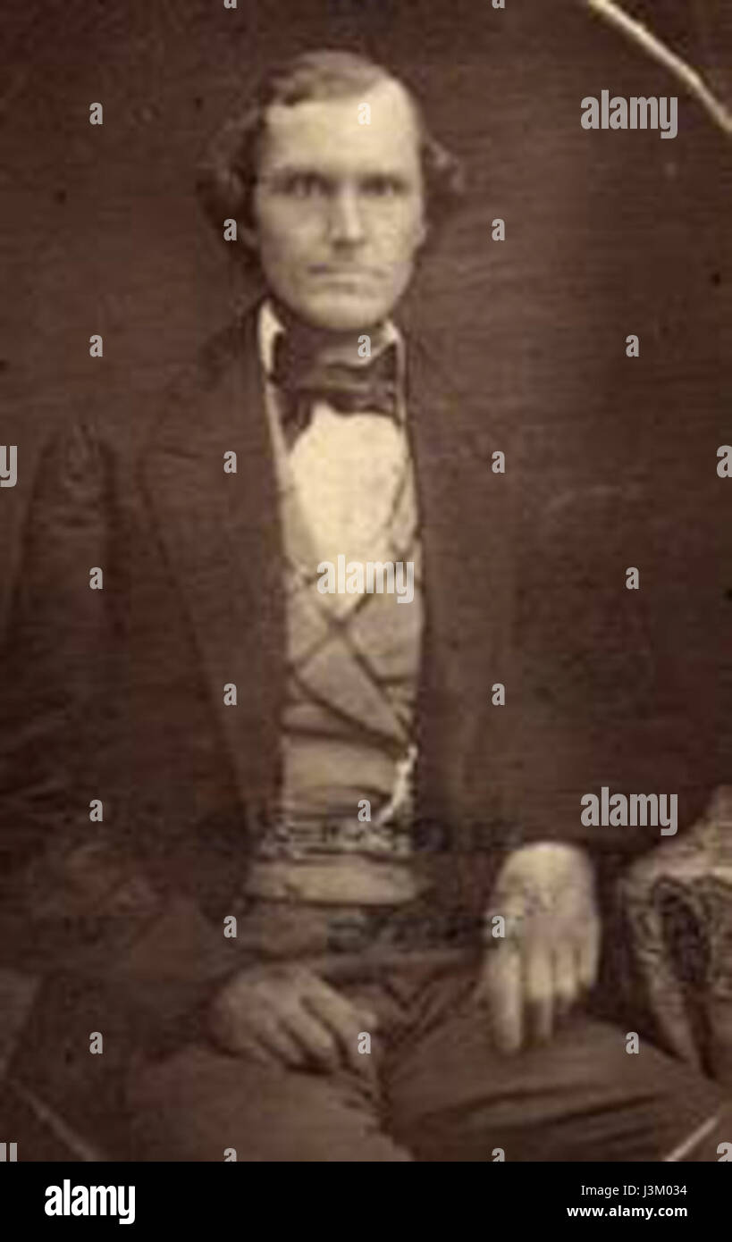 Gouverneur David Peter Lewis Stockfoto