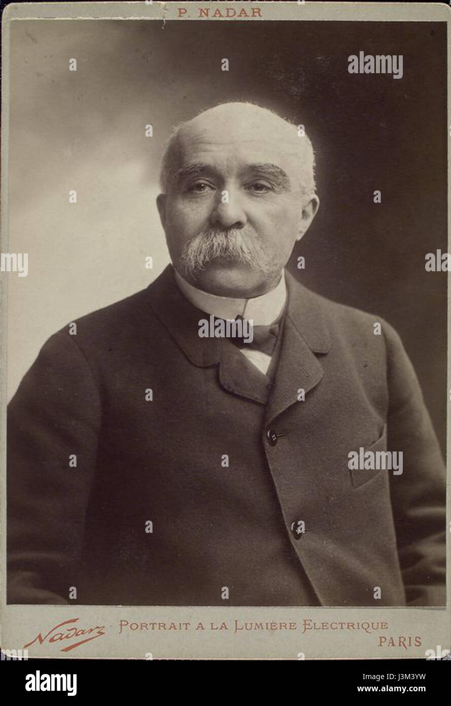 Georges Clemenceau nypl Stockfoto