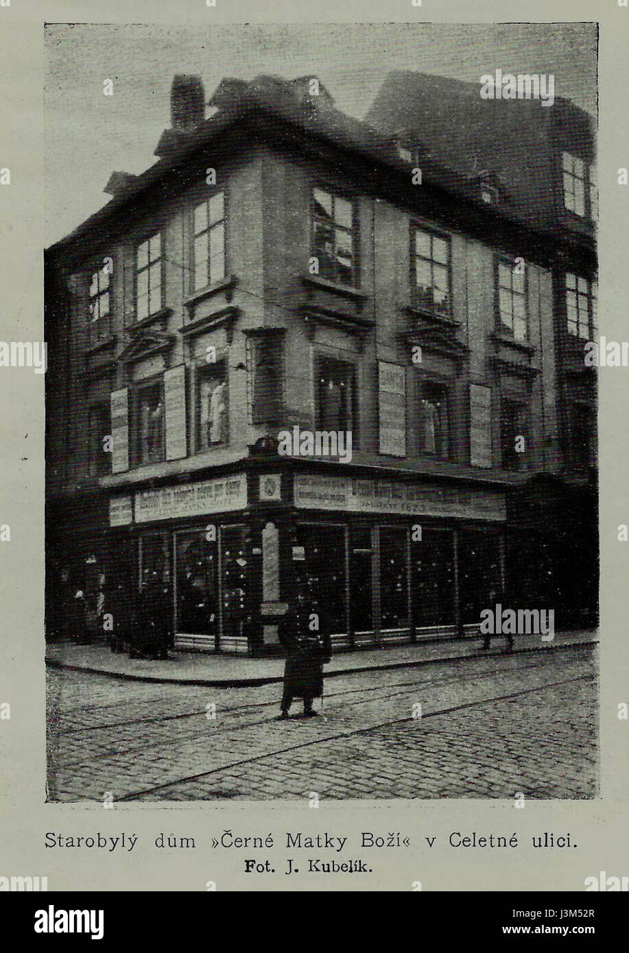 Haus der schwarzen Madonna Stockfoto