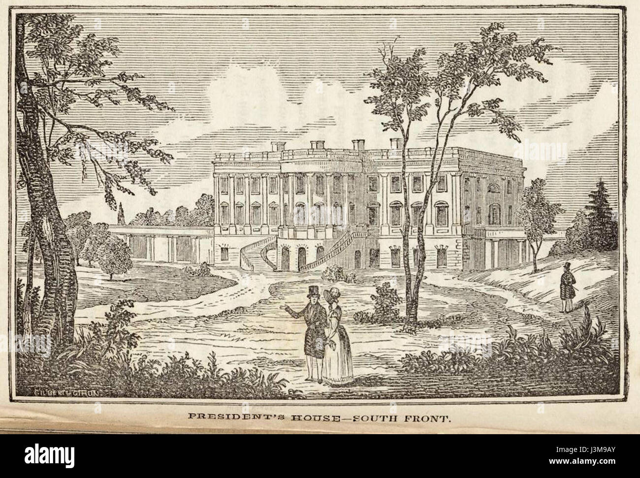 Houghton EDR 222 Morrison, Haus des Präsidenten Stockfoto