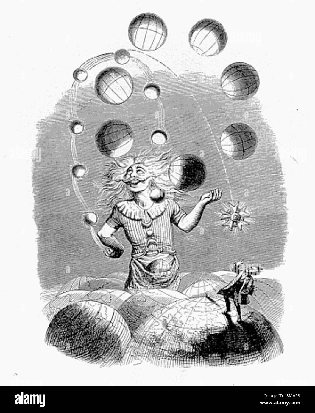 Grandville Un Autre Monde Jongleur der Universen Stockfoto