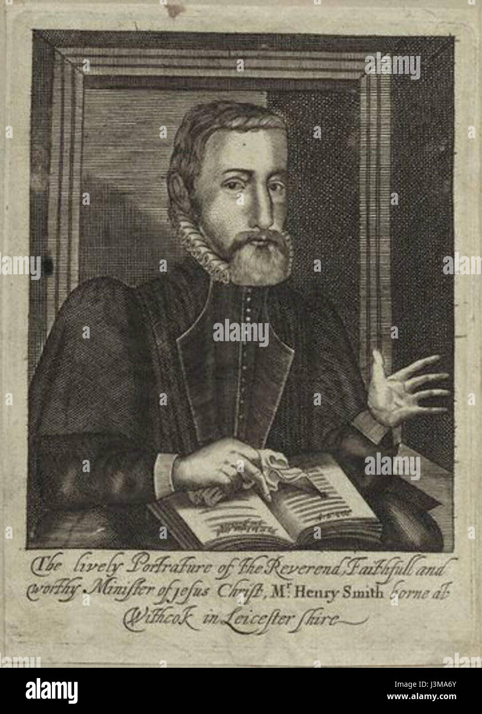 Henry Smith Prediger Stockfoto