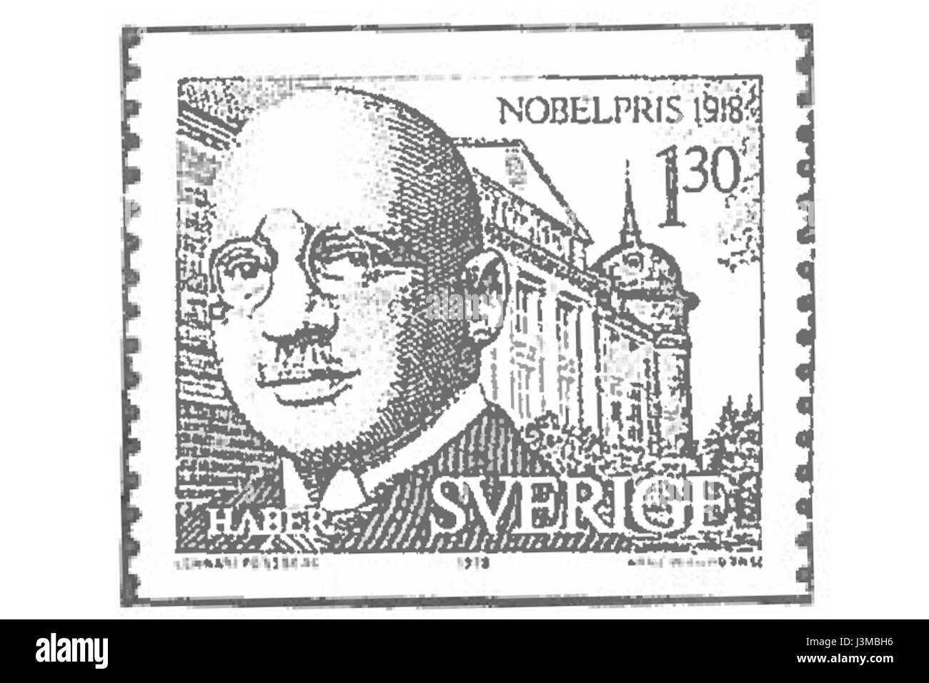 Haber-Stempel Stockfoto