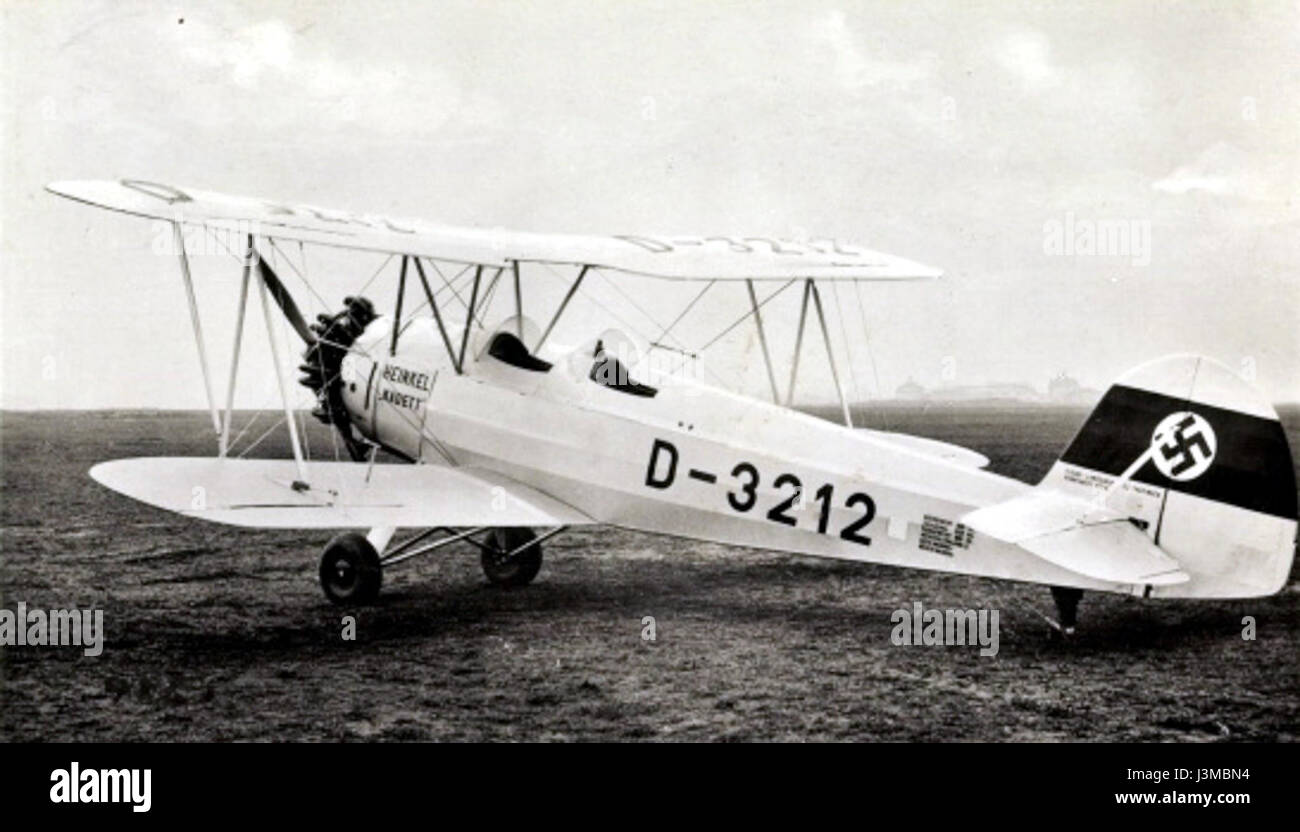 Heinkel 72 Kadett Stockfoto