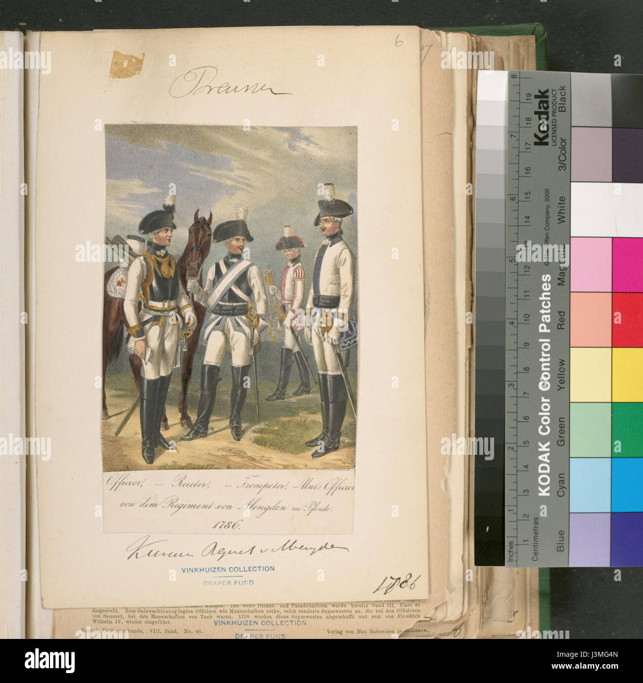 Dieser Zeitraum umfasst die Jahre 1786 bis 1789, als Preußen ein wichtiger europäischer Staat war. Dieser Zeitrahmen war geprägt von politischen Reformen und der Führung Friedrichs des Großen in Preußen. Stockfoto