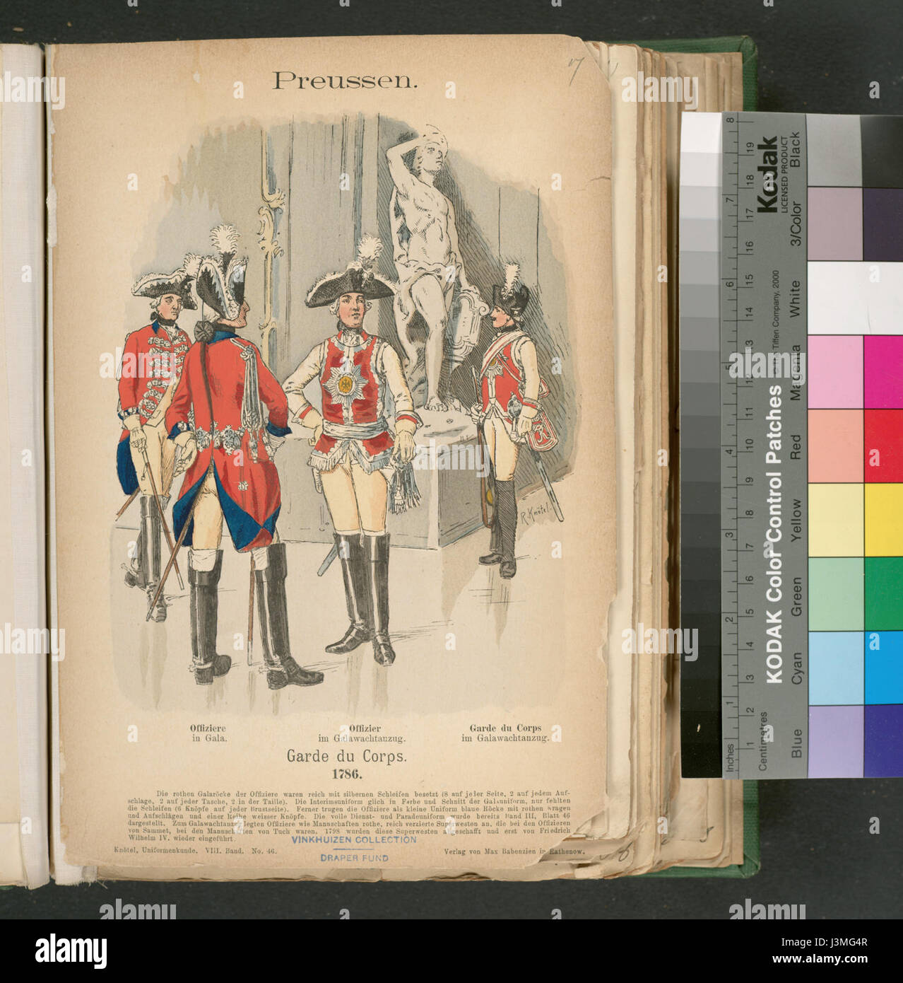 Dieses Bild repräsentiert Deutschland und Preußen von 1786 bis 1789 in einer Zeit bedeutender politischer und kultureller Veränderungen. Diese Periode markierte das Ende der Aufklärung und den Aufstieg neuer philosophischer und politischer Ideen, die später das moderne Europa prägen sollten. Sie bietet eine visuelle Darstellung der sich wandelnden Landschaft der Region. Stockfoto